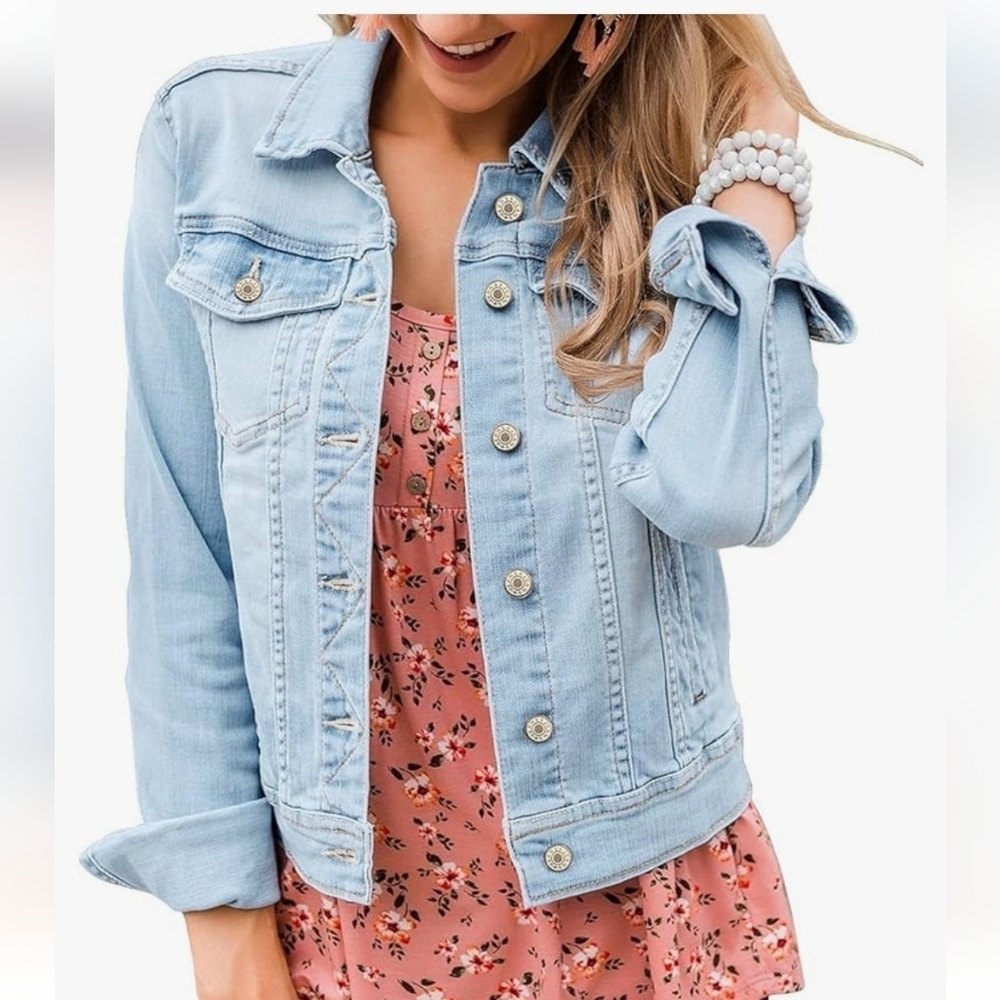 GARAGE Coupe classique women's jean jacket 🧥 size xs